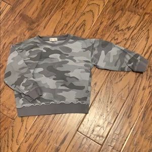Appaman Gray Camo Sweatshirt